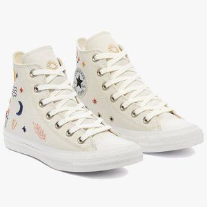 CONVERSE  Chuck Taylor All Star High Top 'It's Okay to Wander' Egret Vintage Wh